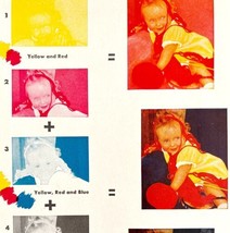 Four Color Printing Techniques 1940s Colorplate Combinations Print DWT12A - £23.91 GBP