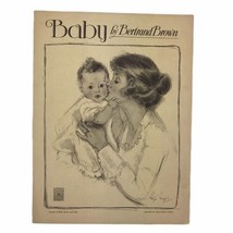 Vintage Baby Bertrand Brown Billie Burke Sheet Music Wizard Of Oz Glinda Actor - £14.75 GBP