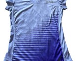 Nike Running Dri-Fit Womens Purple Short Sleeve Athletic T Shirt Size Me... - $12.19