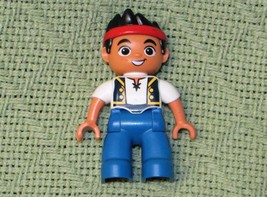 LEGO DUPLO PIRATE JACK AND THE NEVERLAND PIRATES BOY MINI FIGURE REPLACE... - £5.65 GBP