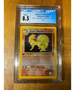 Brock&#39;s Ninetails - 3/132 - Rare Holo 1st Edition Pokémon Card *CGC Grad... - £364.99 GBP