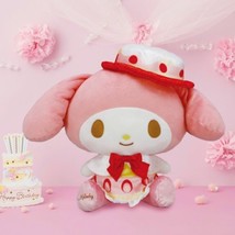 Sanrio Furyu My Melody Happy Birthday! My Melody BIG stuffed toy 35cm NWT - $55.22