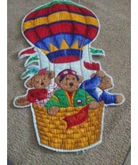 BALLOON RIDE Large Fabric Baby  Bears  - $5.89