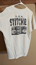 LES Stitches XL T-shirt Lower East Side 1990s punk rock  x-large ng records - $48.36