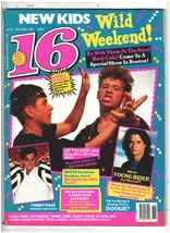 16 pop-teen magazine November 1990, NKOTB, Young Rider, Tommy Page, Doogie - £23.36 GBP