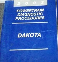 2002 Dodge DAKOTA TRUCK Powertrain Diagnostic Procedures Manual OEM Mopa... - $40.02