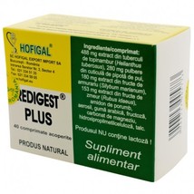 Redigest Plus, 40 tbs,Hofigal, Health Digestive Tract, Bile and Pancreatic Ducts - £14.27 GBP