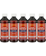 Gericare- Acetaminophen Liquid Pain Relief, Cherry Flavored, 16oz- 5 Pack - $1,398.45 MXN
