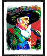 Vicente Fernandez Singer Ranchera Music Poster Print Wall Art 18x24 - £21.12 GBP