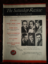 Saturday Review Magazine May 22 1937 Elmer Davis W. H. Auden B - £6.89 GBP