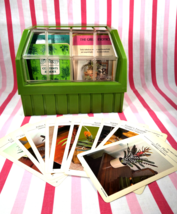 Groovy 1970&#39;s The Greenhouse Plant Cards with Botanical Grow Info Comple... - £53.36 GBP