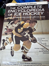 Complete Encyclopedia of Ice Hockey Hardcover Bobby Orr Cover 1974 702 P... - $24.74