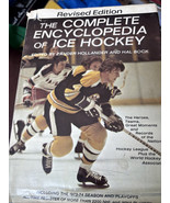 Complete Encyclopedia of Ice Hockey Hardcover Bobby Orr Cover 1974 702 P... - $33.83 CAD