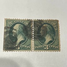 George Washington 1870 Three Cent Stamp Pair - £7.49 GBP