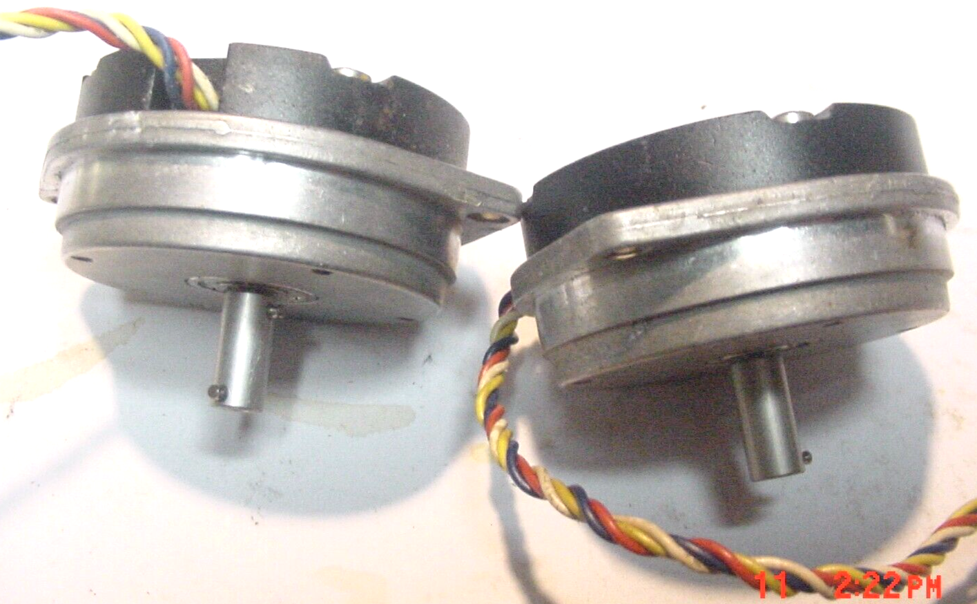 2 Segate STEPPER MOTORS P/N15PM-M001-01, 2&quot; Dia 1-1/2&quot;L 4Pin - $20.54
