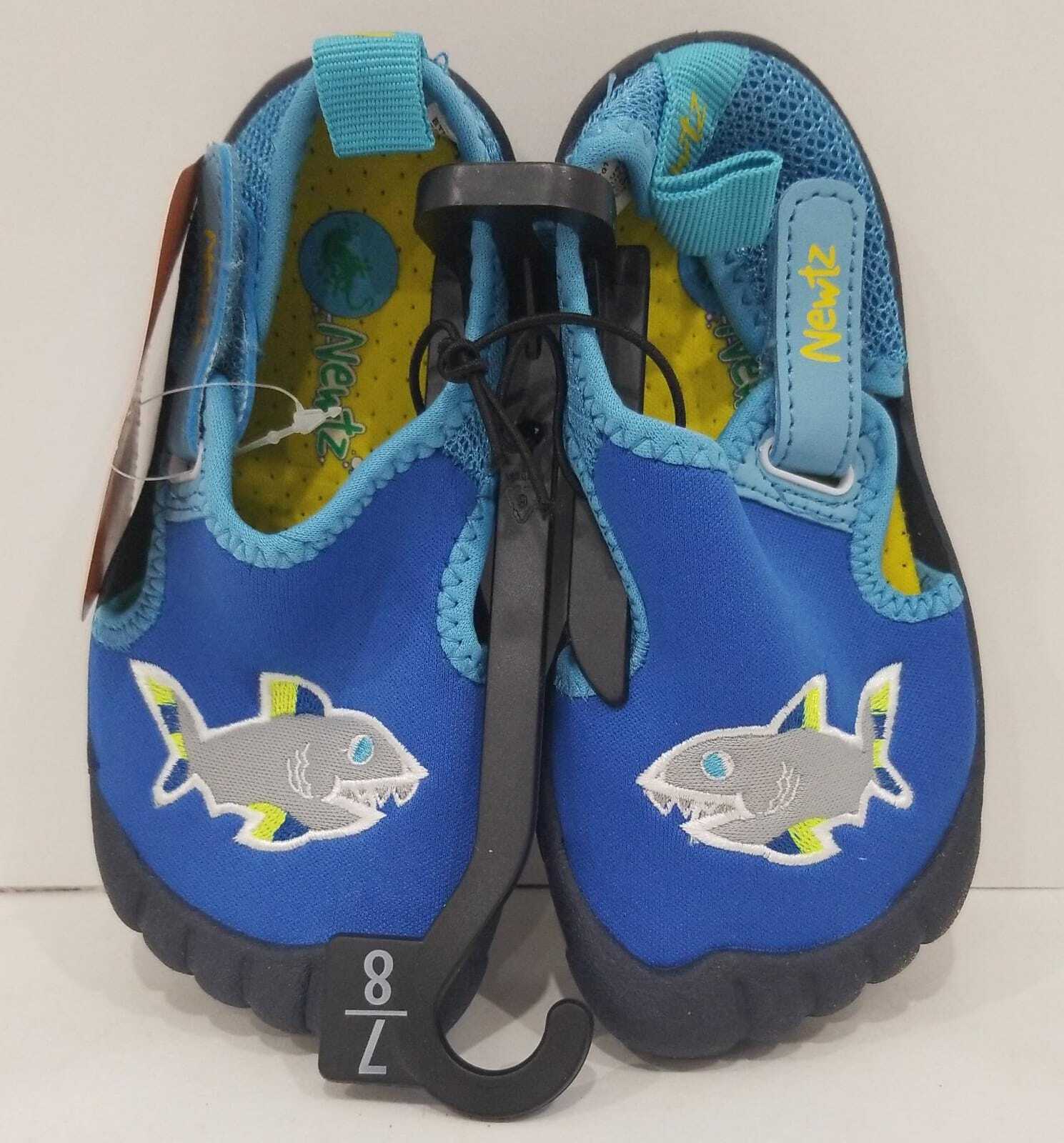 Newtz Boys Water Shoes Blue Size 7-8 Item image 2