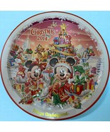 Tokyo Disneyland Christmas 2014 Empty Tin Box - Mickey &amp; Minnie Santa Vi... - $47.54 CAD