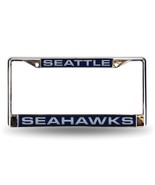 NFL Seattle Seahawks Laser Chrome Acrylic License Plate Frame - $41.01 CAD