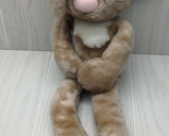 Wallace Berrie plush brown bunny rabbit vintage long legs attaching hand... - $49.49