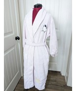 Vintage Personal Identity robe sz M MEDIUM pink Chenille lamb sheep star... - $1,780.85 MXN