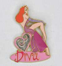 Disney 2003 Jessica Rabbit Diva Kiss 3-D  Pin#25865 - £16.53 GBP