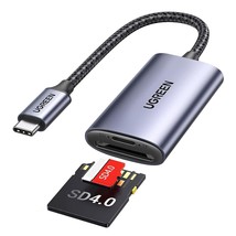 UGREEN UHS-II SD Card Reader, USB C SD 4.0 Memory Card Reader Fast for S... - £40.60 GBP