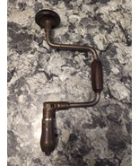 Vintage Working 13.5&quot;  Brace Bit Hand Drill Auger Wood Speed Handle (Rat... - €18,69 EUR