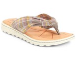 Born Women Flip Flop Thong Sandals Tide Size US 8M Natural Multi Khaki P... - £25.24 GBP