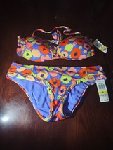 Poppy Fields Size Medium Bikini Women&#39;s Bathing Suit 2 Piece - $80.07