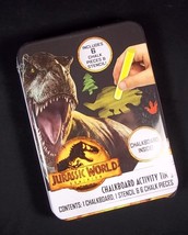 Jurassic World Dominion Chalkboard Activity Tin New Sealed - £3.98 GBP