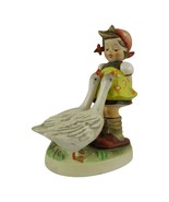 Vintage Goebel Hummel Figurine &quot;Goose Girl&quot; HUM 47 /0 TMK-5 West Germany - £42.88 GBP