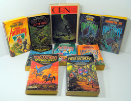 PIERS ANTHONY Book Lot of 10 Vintage Fantasy Sci Fi Paperbacks &amp; Hardback - £11.95 GBP
