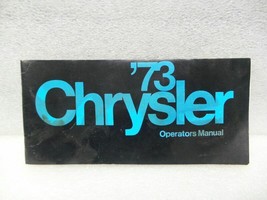 Chrysler CHRYS-STD 1973 Owners Manual 16354 - £13.17 GBP
