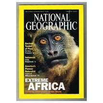 National Geographic Magazine March 2001 mbox3662/i Extreme Africa - £3.12 GBP