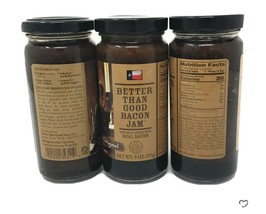 Better Than Good Bacon Jam 9oz Jar (Pack of 3) - £39.54 GBP