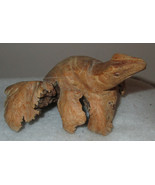 Sea Turtle ~  Hand Carved Parasitic Mushroom Wood Sculpture - $43.88 CAD
