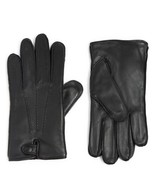 UGG Faux Fur Lined Leather 3 Snap Smart Tech Glove, Black, Size Large, NWT - $110.86 CAD