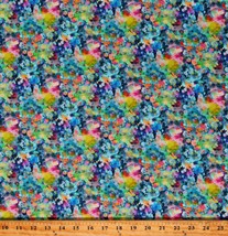 Cotton Springtime Splatter Spring Texture Cotton Fabric Print by Yard D665.55 - £11.84 GBP