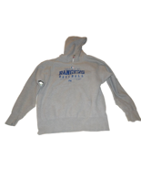 Majestic Texas Rangers Grey Hoodie Size Large MLB Authentic - $12.86