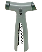 Eparé Wine Bottle Opener Multi-Tool Corkscrew Foil Cutter, Pourer & Stopper GRAY image 2