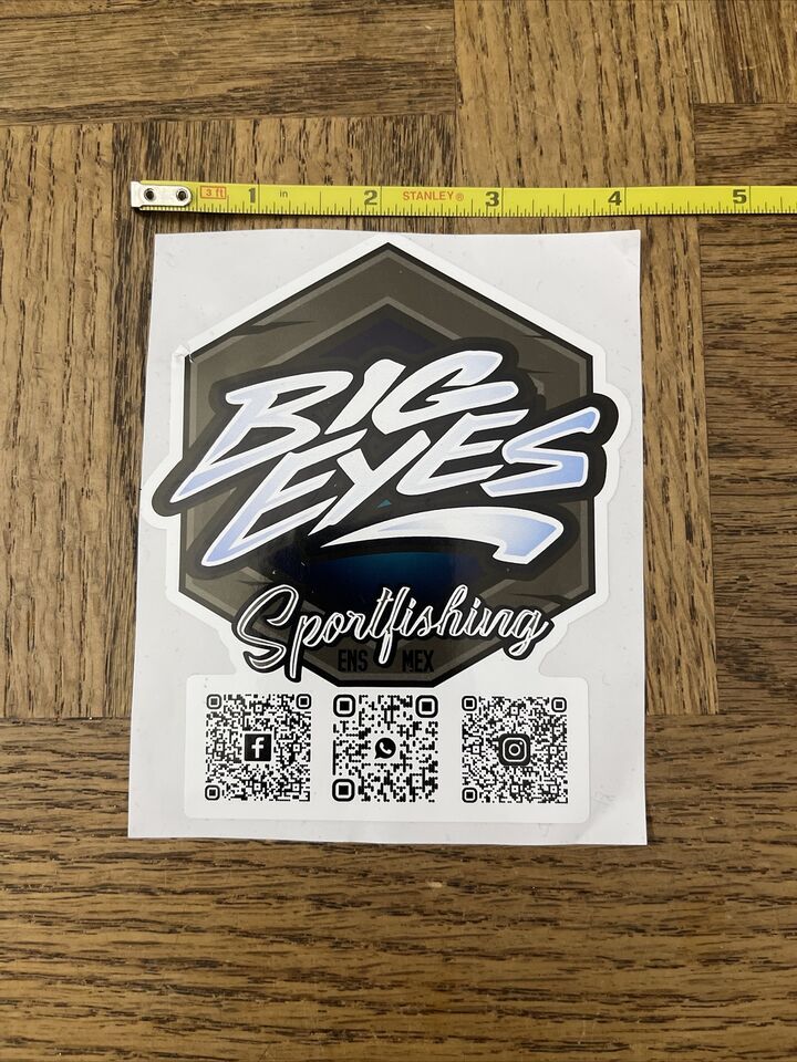 Big Eyes Sportfishing Sticker - $98.88