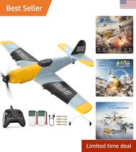 RC Plane 3 Channel BF-109 Remote Control Airplane Fighter Toys,2.4GHz 6-... - $95.61