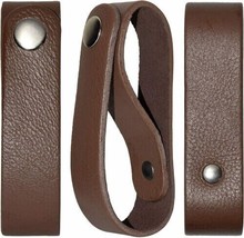 Genuine Leather Brown Whip Holster, Handmade Bull Whips Holder for Horse... - £7.01 GBP