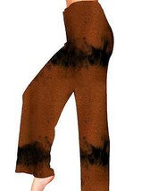 French Kyss marble wash lounge pant in Spice - size S - $61.38