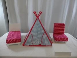 Olivia&#39;s Little World 18 inch Doll Furniture Accessories + Tent - £9.50 GBP