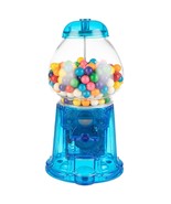 11-Inch Translucent Gumball Machine - Coin-Operated Candy Dispenser, Blue - €36,64 EUR