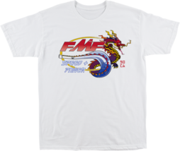 FMF Mens Fire Starter T-Shirt Tee Shirt White Large - £22.45 GBP