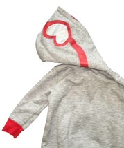 Cat & Jack Baby Romper 0-3 Months Hooded Zip Captain Cutie Hearts image 7