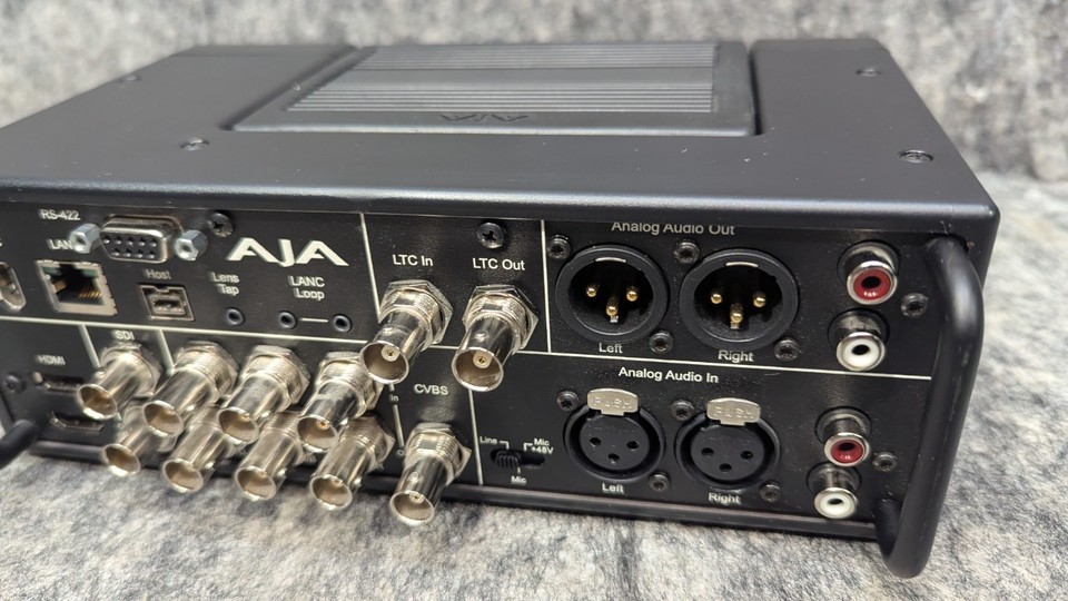AJA Ki Pro-R0 Portable Recorder w/ Storage Drive *No Power Supply* - Powers On Item image 13