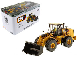 CAT Caterpillar 966M Wheel Loader w Operator High Line Series 1/50 Diecast Model - £79.06 GBP